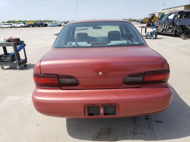 1Y1SK5264VZ414835 - 1997 GEO PRIZM BASE BURGUNDY photo 6