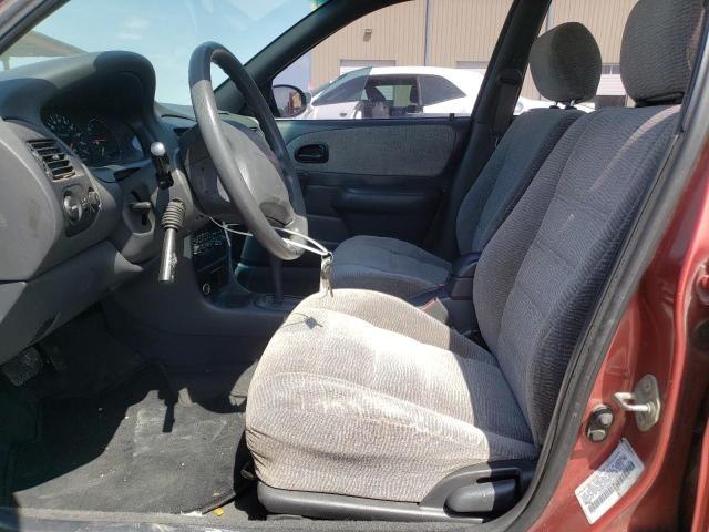 1Y1SK5264VZ414835 - 1997 GEO PRIZM BASE BURGUNDY photo 7