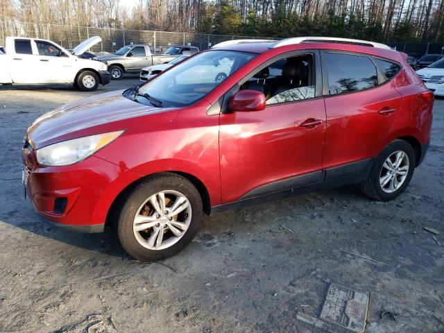 KM8JUCAC8BU286089 - 2011 HYUNDAI TUCSON GLS RED photo 1