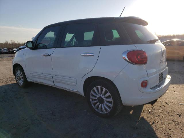 ZFBCFABH1EZ002379 - 2014 FIAT 500L EASY WHITE photo 2