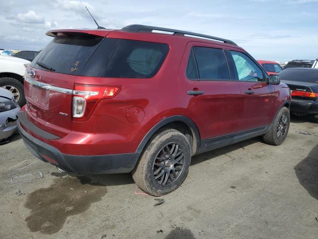 1FM5K8B86EGA13816 - 2014 FORD EXPLORER RED photo 3