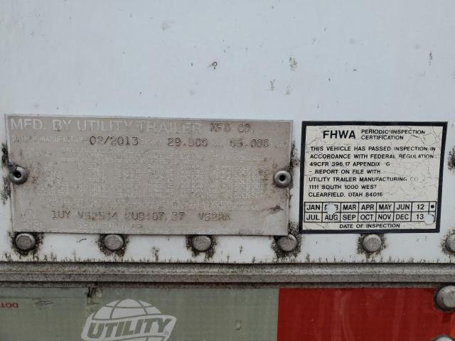 1UYVS2534EU848737 - 2014 UTILITY TRAILER Blanco foto 10
