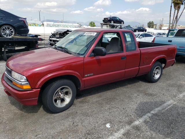 1GCCS1946X8141122 - 1999 CHEVROLET S TRUCK S10 RED photo 1