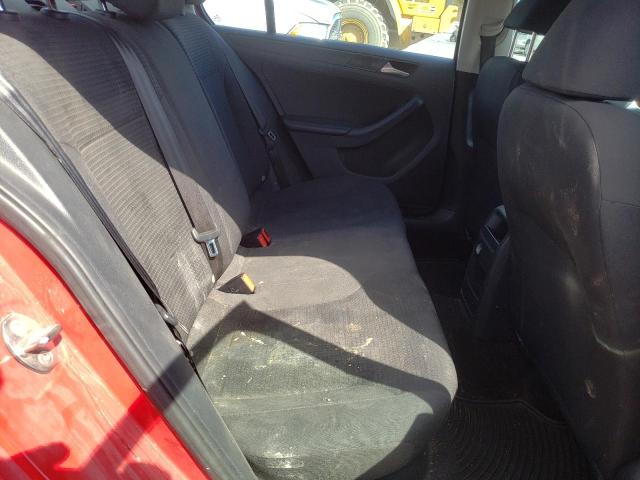 3VW1K7AJ3FM269059 - 2015 VOLKSWAGEN JETTA BASE Կարմիր լուսանկար 10