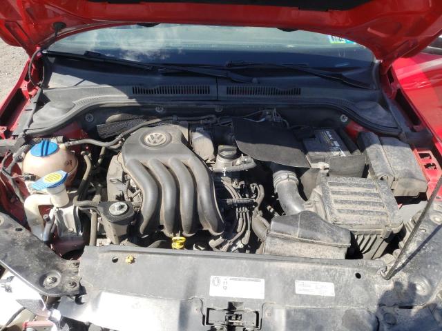 3VW1K7AJ3FM269059 - 2015 VOLKSWAGEN JETTA BASE Կարմիր լուսանկար 11