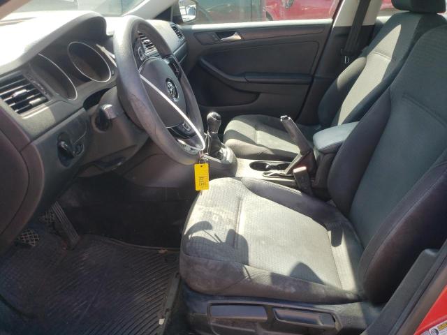 3VW1K7AJ3FM269059 - 2015 VOLKSWAGEN JETTA BASE Կարմիր լուսանկար 7