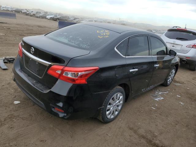 3N1AB7AP6KY213596 - 2019 NISSAN SENTRA S BLACK photo 3