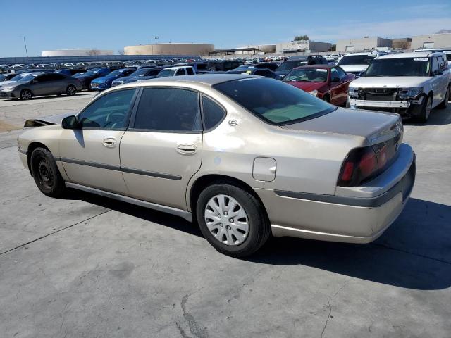 2G1WF52EX59356783 - 2005 CHEVROLET IMPALA GOLD photo 2