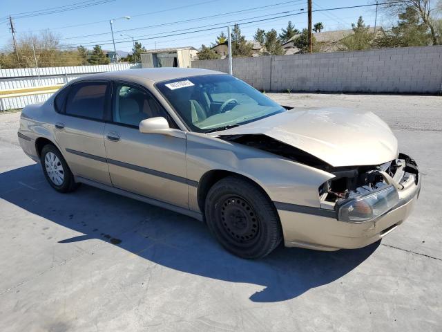 2G1WF52EX59356783 - 2005 CHEVROLET IMPALA GOLD photo 4