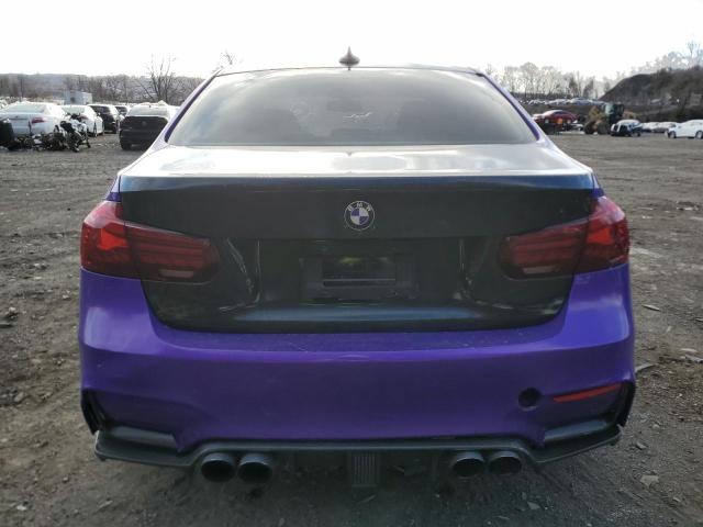 WBS8M9C56G5D30124 - 2016 BMW M3 PURPLE photo 6