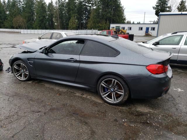 WBS3R9C52FK330792 - 2015 BMW M4 GRAY photo 2