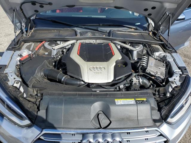 WAUB4CF59JA117053 - 2018 AUDI S5 PREMIUM PLUS ვერცხლისფერი ფოტო 11