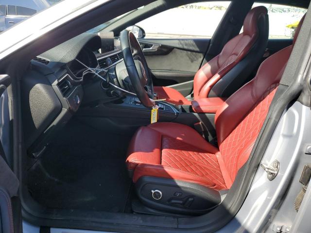 WAUB4CF59JA117053 - 2018 AUDI S5 PREMIUM PLUS ვერცხლისფერი ფოტო 7