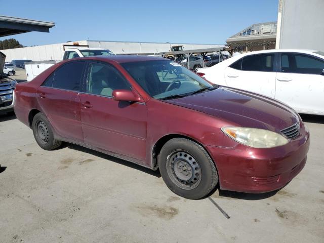 4T1BE32K45U088623 - 2005 TOYOTA CAMRY LE RED photo 4