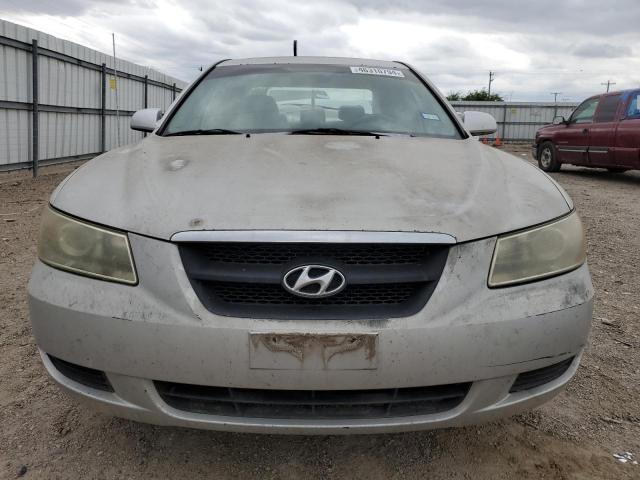 5NPET46F38H384225 - 2008 HYUNDAI SONATA GLS SILVER photo 5