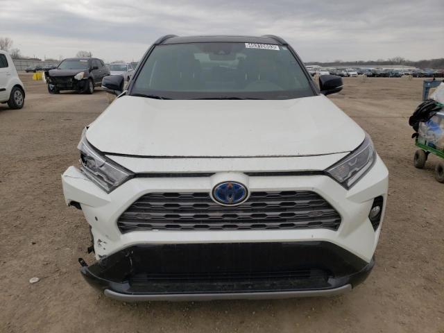 4T3E6RFV4MU034259 - 2021 TOYOTA RAV4 XSE WHITE photo 5