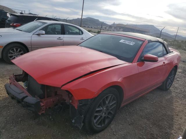 1ZVBP8EM4E5326938 - 2014 FORD MUSTANG RED photo 1