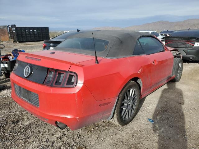 1ZVBP8EM4E5326938 - 2014 FORD MUSTANG RED photo 3