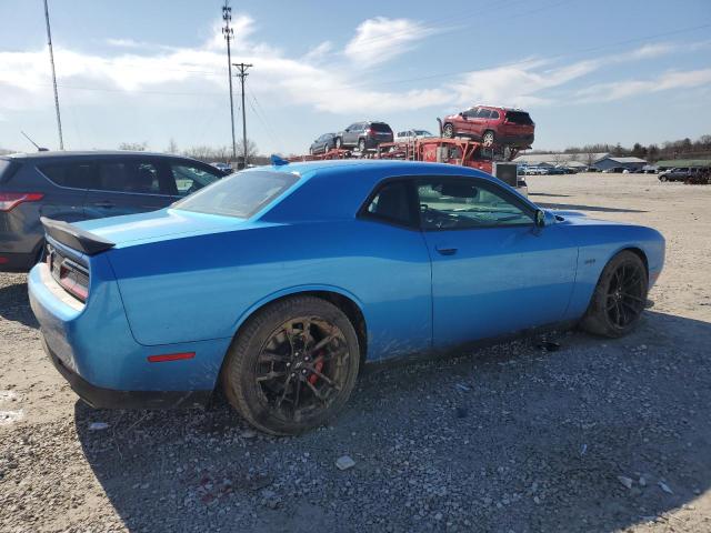 2C3CDZBT5PH645265 - 2023 DODGE CHALLENGER R/T BLUE photo 3