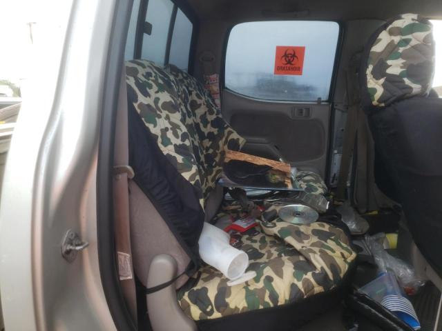 5TEGN92N91Z851521 - 2001 TOYOTA TACOMA DOUBLE CAB PRERUNNER BEIGE photo 10