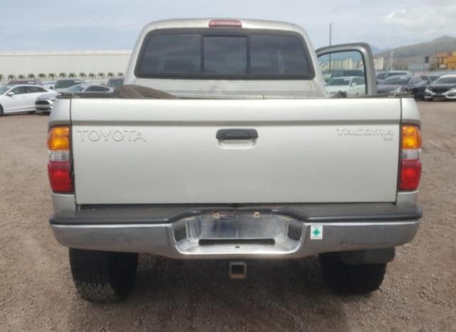 5TEGN92N91Z851521 - 2001 TOYOTA TACOMA DOUBLE CAB PRERUNNER BEIGE photo 6