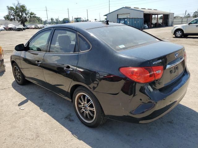 KMHDU4AD7AU934094 - 2010 HYUNDAI ELANTRA BLUE BLACK photo 2