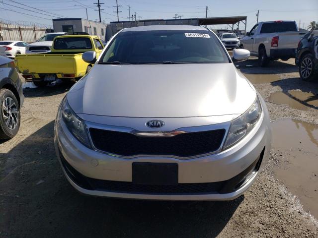 KNAGM4A74D5378141 - 2013 KIA OPTIMA LX SILVER photo 5