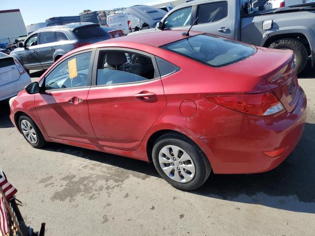 KMHCT4AE9FU835145 - 2015 HYUNDAI ACCENT GLS RED photo 2