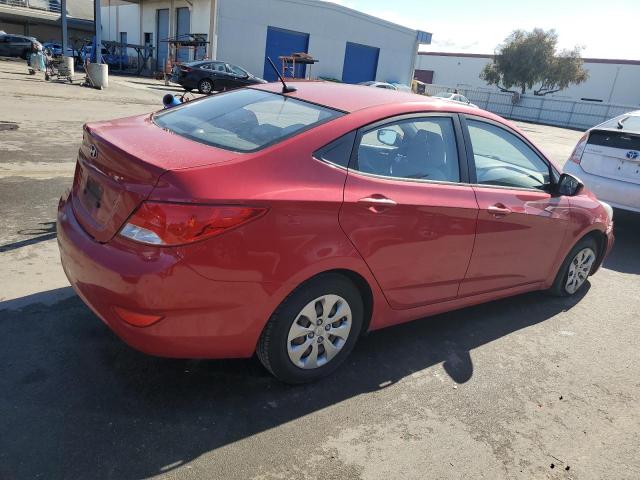 KMHCT4AE9FU835145 - 2015 HYUNDAI ACCENT GLS RED photo 3