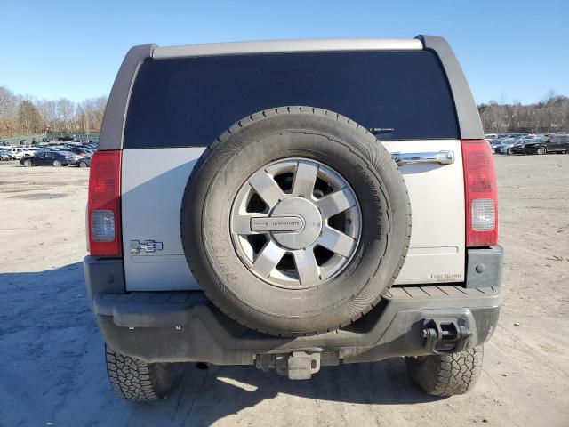 5GTDN136968119046 - 2006 HUMMER H3 GRAY photo 6