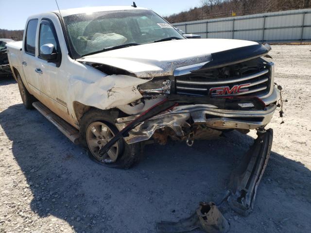 3GTP2VE76DG149445 - 2013 GMC SIERRA K1500 SLE WHITE photo 9