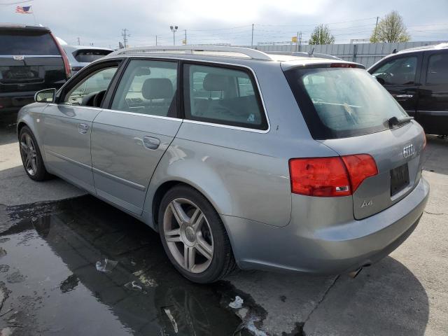 WAUKG78E76A080667 - 2006 AUDI A4 3.2 AVANT QUATTRO GRAY photo 2