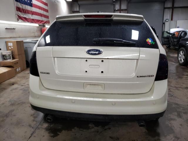 2FMDK39C08BA22242 - 2008 FORD EDGE LIMITED WHITE photo 6