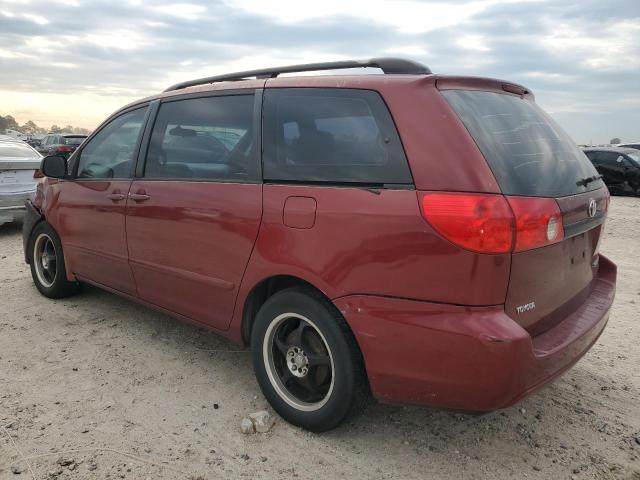 5TDZK23C37S059019 - 2007 TOYOTA SIENNA CE RED photo 2