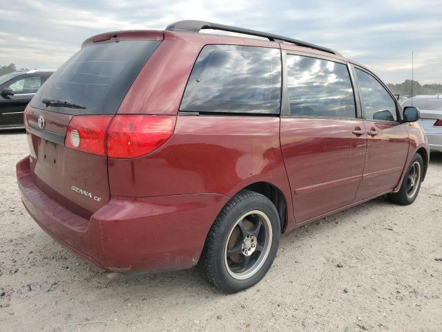 5TDZK23C37S059019 - 2007 TOYOTA SIENNA CE RED photo 3