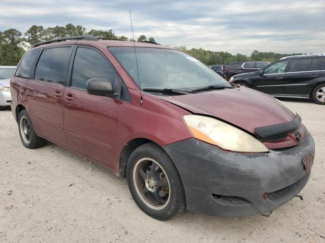 5TDZK23C37S059019 - 2007 TOYOTA SIENNA CE RED photo 4