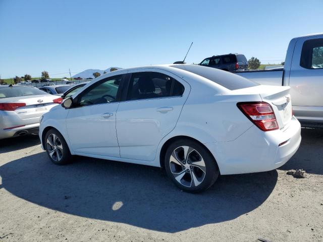 1G1JF5SB4K4124159 - 2019 CHEVROLET SONIC PREMIER WHITE photo 2