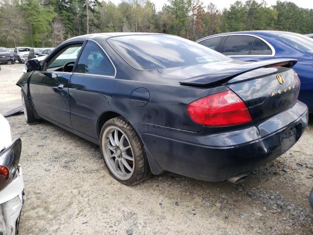 19UYA42741A007662 - 2001 ACURA 3.2CL TYPE-S BLACK photo 2