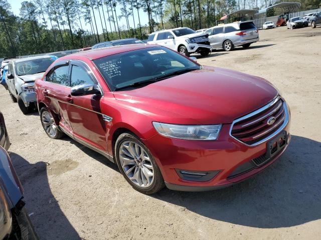 1FAHP2F81EG168967 - 2014 FORD TAURUS LIMITED RED photo 4