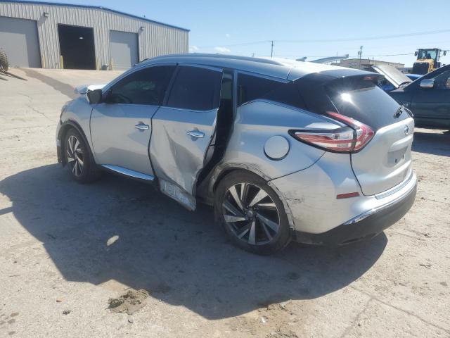 5N1AZ2MG6FN215077 - 2015 NISSAN MURANO S SILVER photo 2