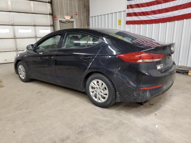 5NPD74LF4JH313495 - 2018 HYUNDAI ELANTRA SE BLACK photo 2