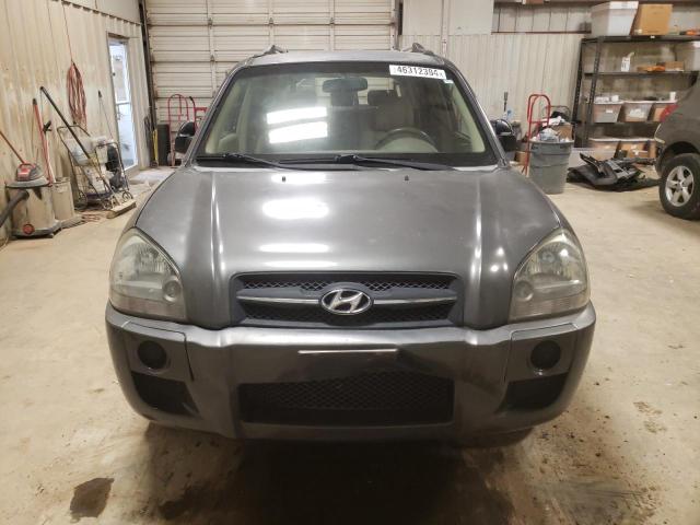 KM8JM12B77U537296 - 2007 HYUNDAI TUCSON GLS GRAY photo 5