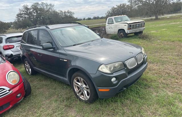 WBXPC93437WF08288 - 2007 BMW X3 3.0SI GREEN photo 1