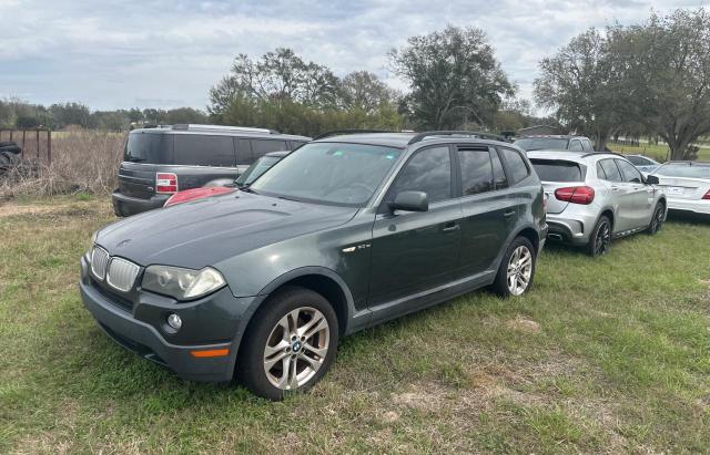 WBXPC93437WF08288 - 2007 BMW X3 3.0SI GREEN photo 2