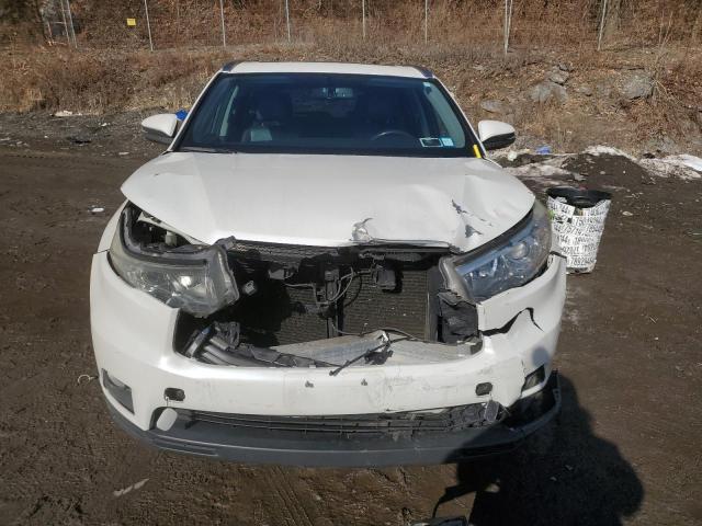 5TDJKRFH1GS267865 - 2016 TOYOTA HIGHLANDER XLE WHITE photo 5