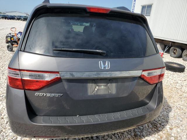 5FNRL5H4XDB071944 - 2013 HONDA ODYSSEY EX GRAY photo 6