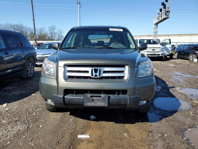 5FNYF18776B023729 - 2006 HONDA PILOT EX GREEN photo 5