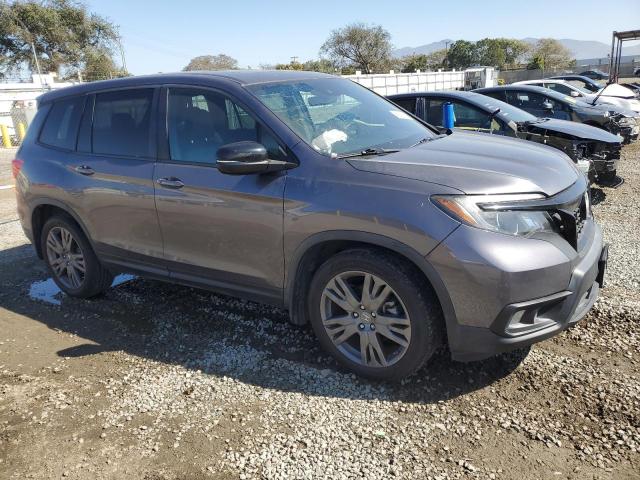 5FNYF7H58KB003906 - 2019 HONDA PASSPORT EXL CHARCOAL photo 4