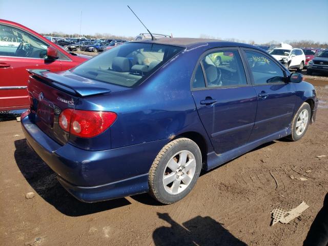 1NXBR32E15Z519045 - 2005 TOYOTA COROLLA CE BLUE photo 3