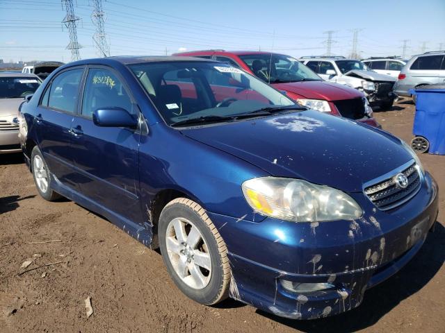 1NXBR32E15Z519045 - 2005 TOYOTA COROLLA CE BLUE photo 4